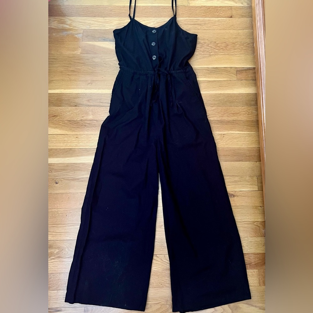 H&M Wide leg cropped romper.